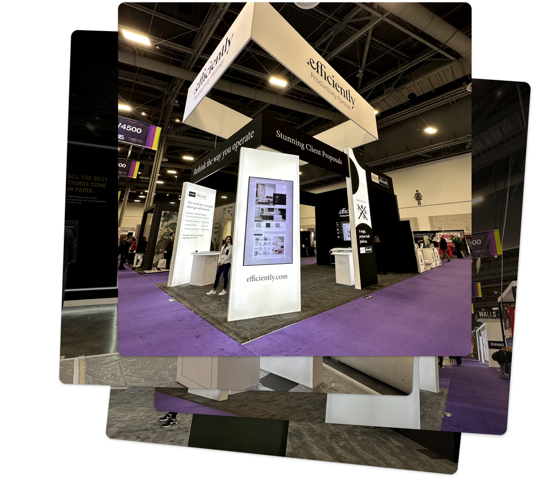 Booth design at the International Builders Show (IBS) 2025, Las Vegas